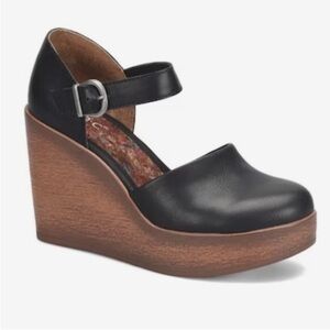 B.O.C. Alyson Wedge Mary Jane Black 8.5